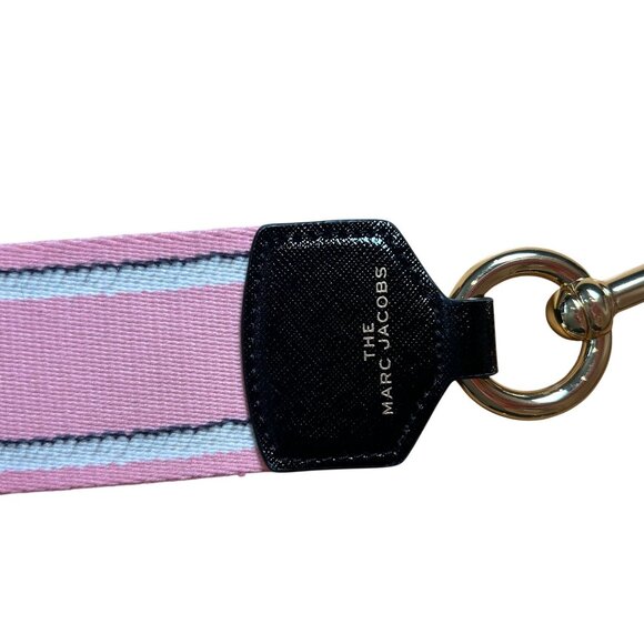 MARC JACOBS The Icing Thin Webbing Bag Strap In Pink NWOT - Picture 8 of 8